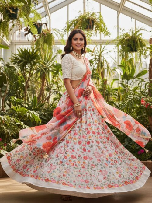 Emerald Queen Artistry Lehenga